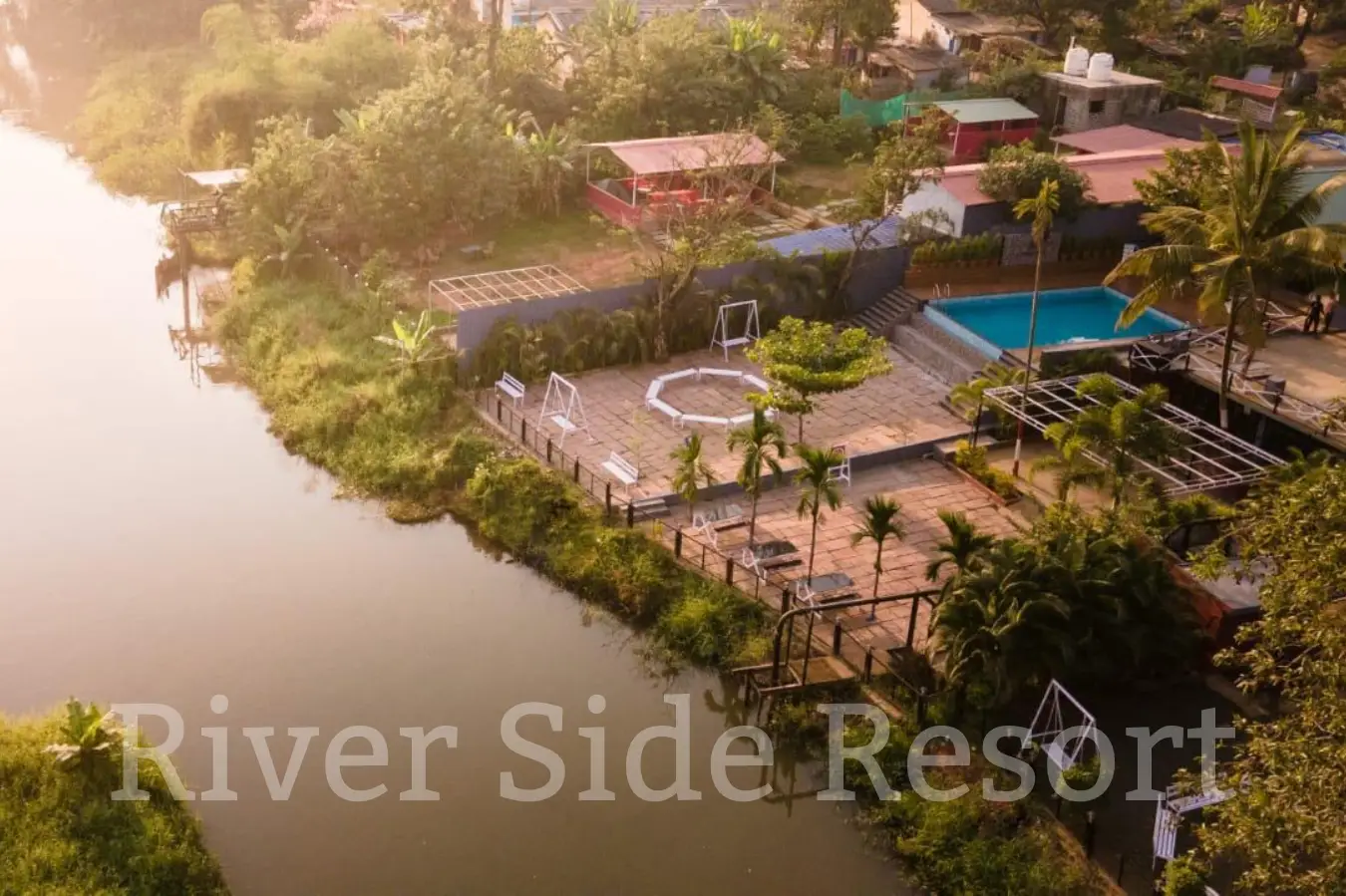 River view resort stay