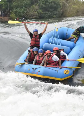 dandeli river rafting included in trip package 